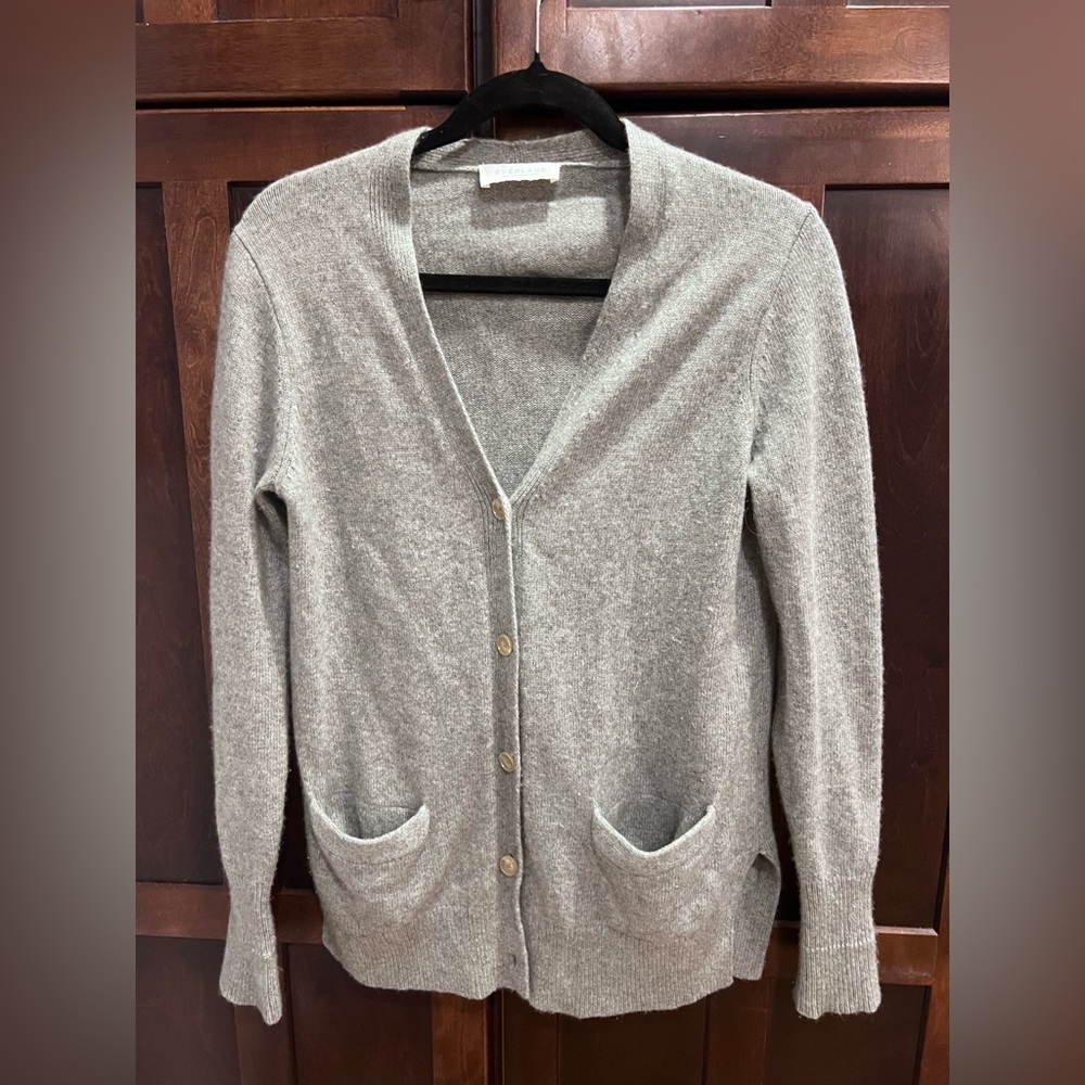Everlane Light Gray Women's Cardigan